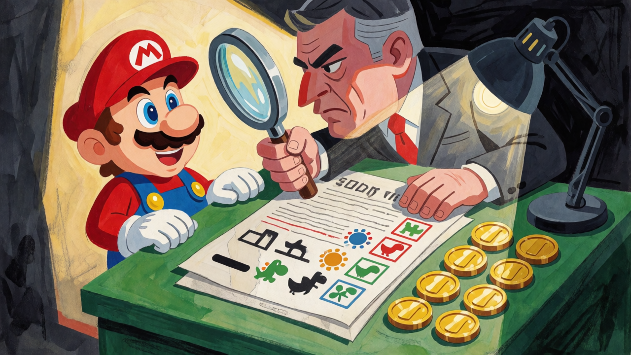 Screenshot of GameSpot's movies review: GameSpot gave Mario an 8. Its critical checklist included a missing Yoshi.