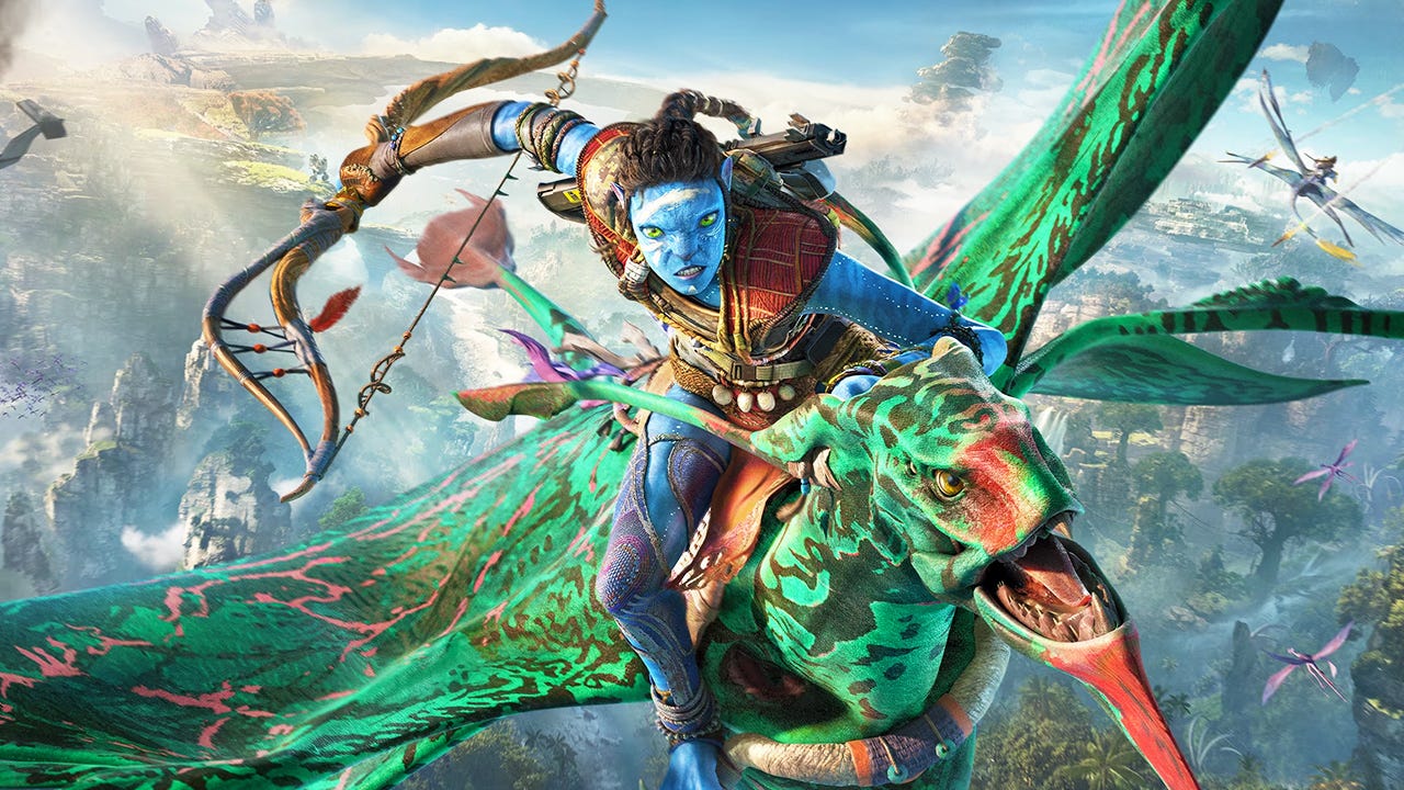 Screenshot of IGN's games review: IGN gave Avatar: Frontiers of Pandora a 7. You could have predicted that score in 2021.