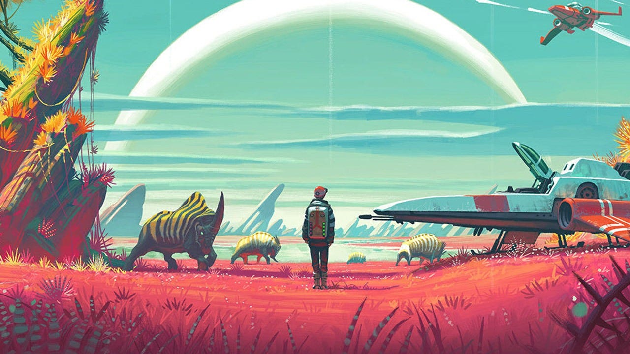 IGN games review — IGN gave No Man's Sky an 8/10. It took Hello Games 8 years to make that true.