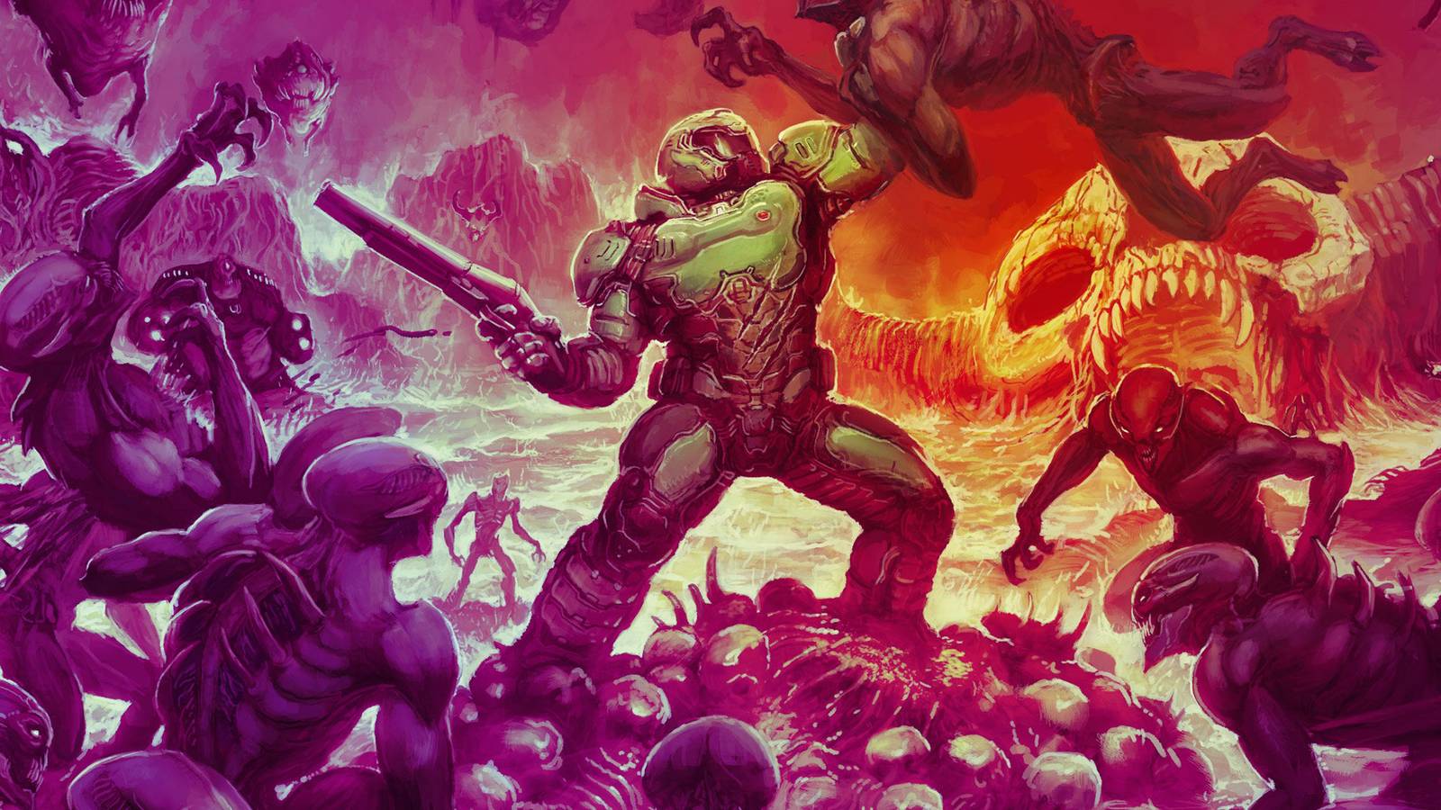 Polygon gave Doom (2016) an 8.5 and also published 30 minutes of footage proving they couldn't play it